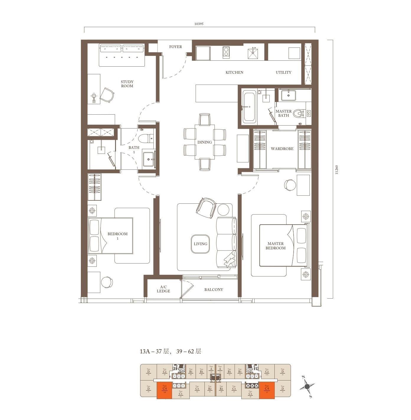 pavilion-square luxury-residences type-c3 image